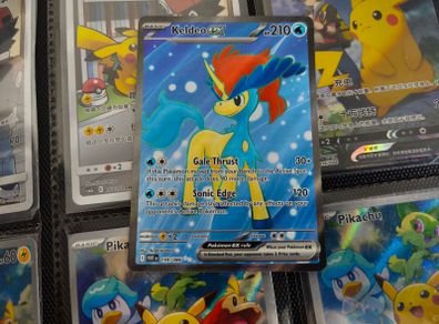 Keldeo EX ! Ultra Rare ! Full Art ! from White Flare Set ! 2025 ! Pokemon Card !