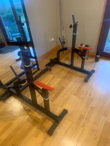 Squat rack/bench press