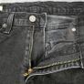 Levis 502 Mens Jeans Black - W30 L29.5 Slim Fit Stretch Premium Denim - Big E Image 7