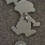 Johnny and plank ! pin back badge. Image 2