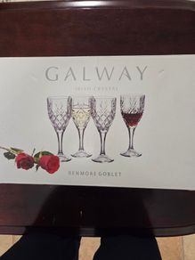 Wine Goblet by Galway Irish Crystal