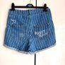 Disney Mickey Mouse Denim Shorts - Size 6 - New with Tags - Waist 37cm Image 3