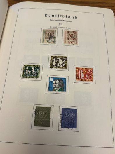 Stamp album GERMANY