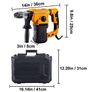 1050W Rotary Hammer Drill Max Drilling 26mm SDS Plus Demolition Jackhammer Breaker 4in1 Electric Wood Concrete Perforator Image 2