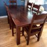 Dining Table & 6 Chairs, solid wood Image 3