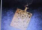 18ct Gold Plated Floating Charm pendant