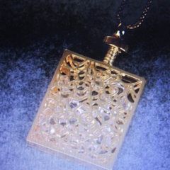 18ct Gold Plated Floating Charm pendant