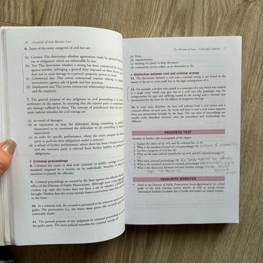 Book on Irish Business Law