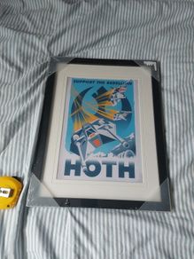 Star Wars Poster - Support the Rebellion Hoth