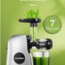 Cold Press Juicer Easy to Clean, Professional Slow Masticating Juice Extractor with Quiet Motor and Reverse Function for Soft/Hard Fruit and Vegetable (FREE POSTAGE) Image 6