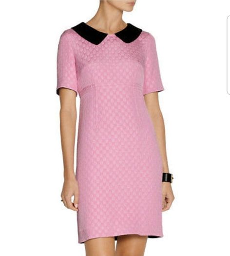 Moschino Pink Polka Runway Dress