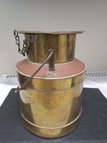 South African Vintage Brass Milk Churn Cream Can