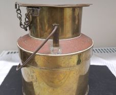 South African Vintage Brass Milk Churn Cream Can