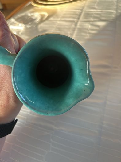 mid-century ceramic pitcher
