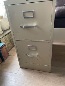 American size 2 drawer filing cabinet