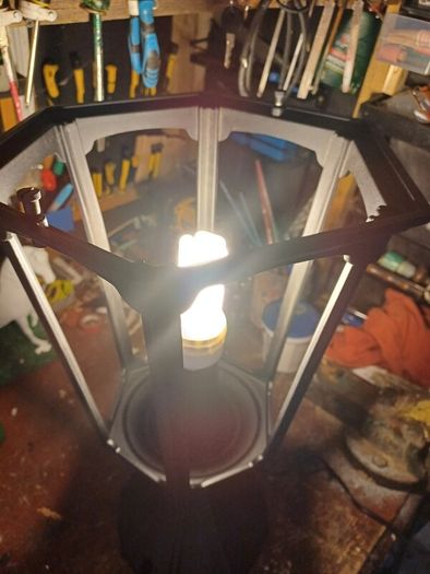 Vintage Pillar Lamps