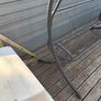 Garden large swing bench. Image 6