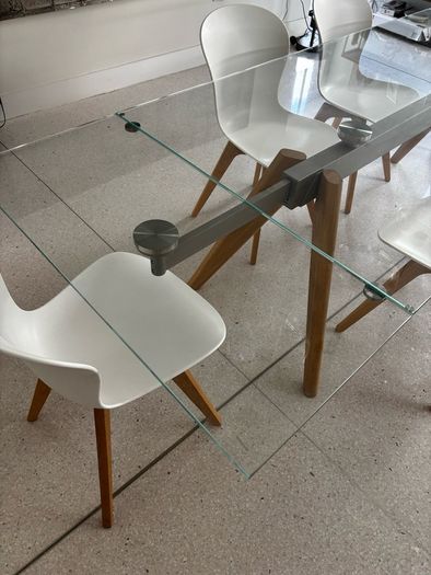 Boconcept Monza Glass Extendable Dining Table