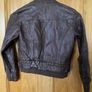 Girl's Brown Faux Leather Jacket | Size 8-9 yrs | Dunnes Stores Image 3