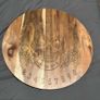Lazy Susan Skull Ouija Board Spinning Rotating Serving Tray Wooden Image 2