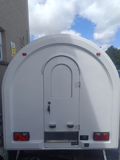 Coffee trailer ready to go business