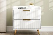 2-Drawer Bedside Table