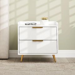 2-Drawer Bedside Table