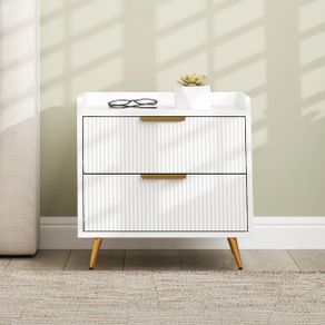 2-Drawer Bedside Table