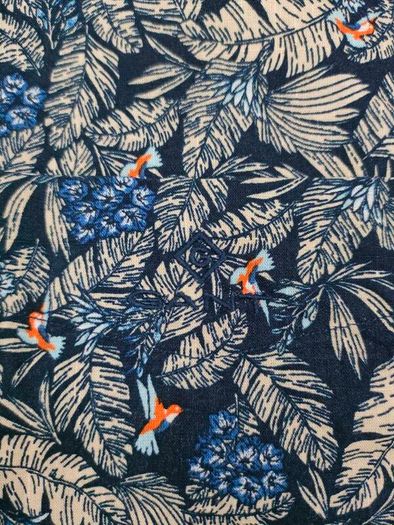 Gant Floral Patterned Shirt Mens Medium