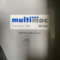 Multimac Superclub 3 seater car seat system