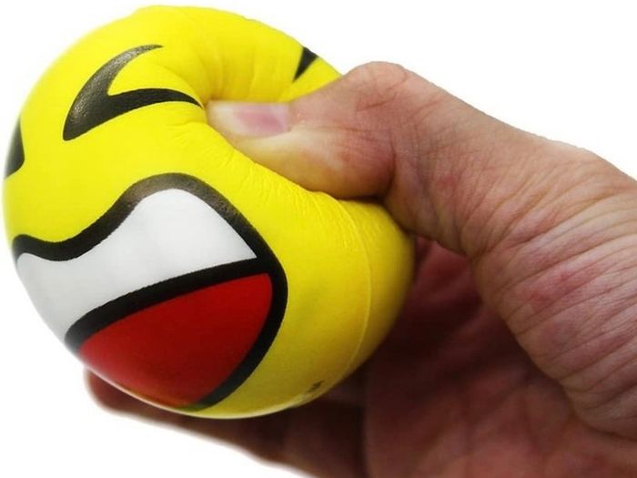 Funny Face Squeeze Stress Balls, Finger Exercise/stress Relief Toys, 12pcs Multiple Colours Available, See Photos (free Postage)