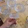 Vintage Galway Crystal "Old Galway" Cut Glass Champagne Coupe / Sherbet Glasses (Made in Ireland) Image 2