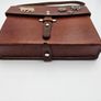 Original Swiss Army Issued Officier Leather Bag Collectable with Swiss Decorations Image 6