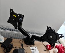 Dual monitor stand