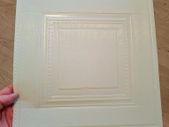 68pcs 3D decorative wall ceiling stickers self-adhesive 34x34cm