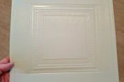 68pcs 3D decorative wall ceiling stickers self-adhesive 34x34cm