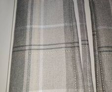 Grey, beige curtains
