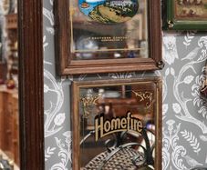 Pair of small Pub Mirrors