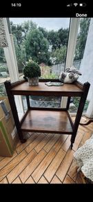 FREE! On hold: Mahogany Trolley and Fire Screen