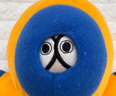 Vintage 90s Sports Kids Wild Kid Kenny South Park Plush Toy approx. 22 cm. Used Please see photos