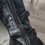 Black long boots heels size fits 35/36 Image 2