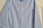 boys Paul Costello blue shirt