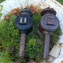 pair of antique bicycle lights Image 4