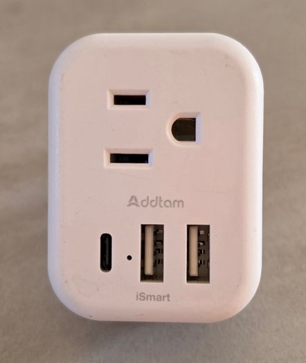 Addtam iSmart US Travel Adaptor