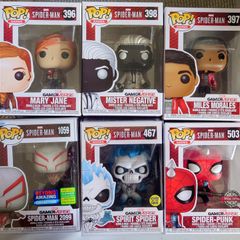 Spider-Man Gamerverse Funko Pops