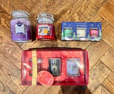 Scented candles selection (Brand new, boxed and tagged)