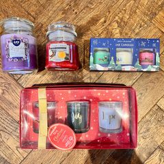Scented candles selection (Brand new, boxed and tagged)
