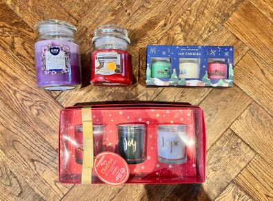 Scented candles selection (Brand new, boxed and tagged)