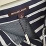 Small, Brand-New Without Tags Michael Kors Striped Men's Swim Trunks. Image 4