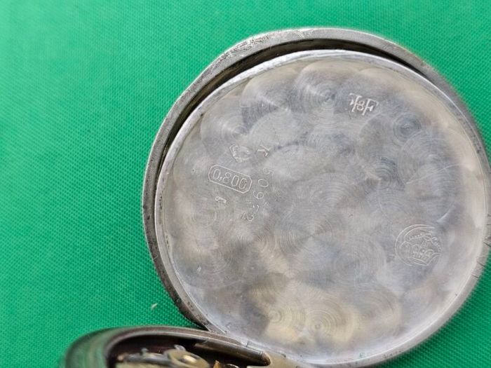 Antique Silver Swiss Made Early 1900s Pocket watch
